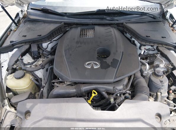 JN1CV7AP6JM400032 2018 INFINITI Q50 White Rear view