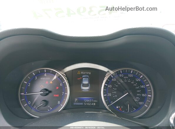 JN1CV7AP7GM201824 2016 INFINITI Q50 Blue Rear seats view