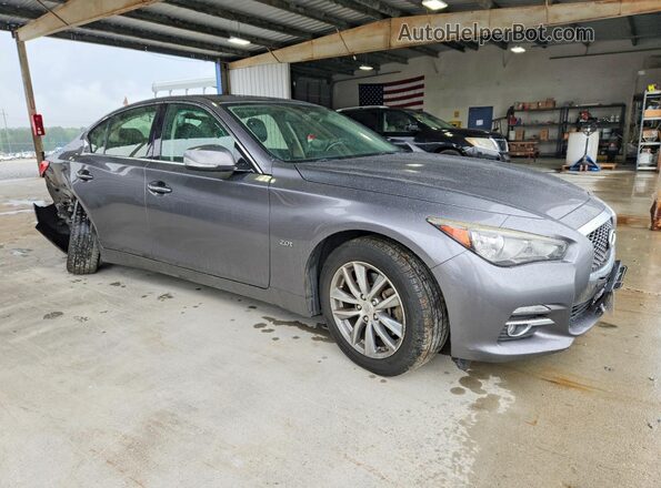JN1CV7AP7GM203203 2016 INFINITI Q50 Gray წინა მარჯვენა