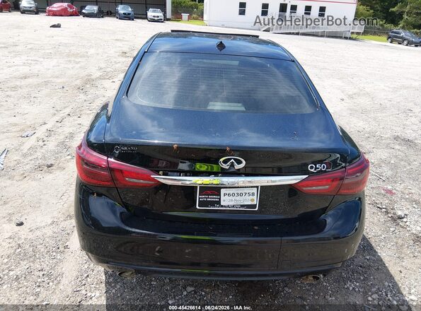 JN1CV7AP7JM240601 2018 INFINITI Q50 Black 
