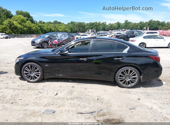 JN1CV7AP7JM240601 2018 INFINITI Q50 Black 