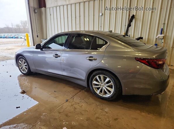 JN1CV7AP8JM241188 2018 INFINITI Q50 Gray Rear left