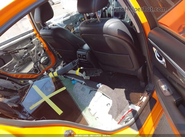 JN1CV7AR2JM280330 2018 INFINITI Q50 Оранжевый Вид задних сидений