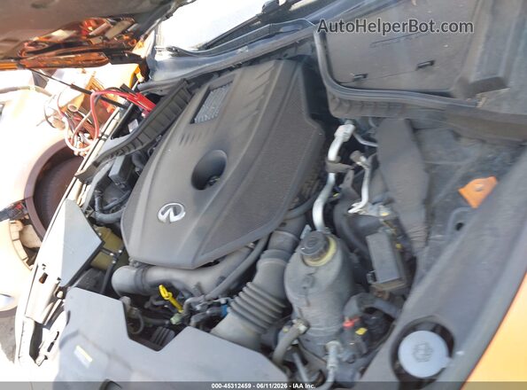 JN1CV7AR2JM280330 2018 INFINITI Q50 Оранжевый Вид подкапотного пространства