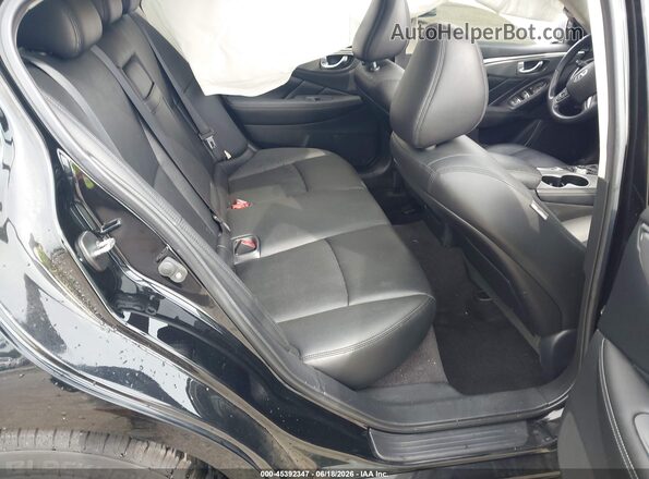 JN1CV7AR5HM682238 2017 INFINITI Q50 Black Widok naklejki z numerem VIN