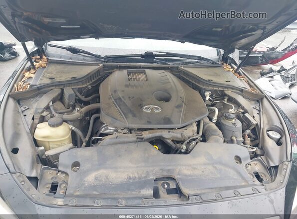 JN1CV7AR9JM280356 2018 INFINITI Q50 Black Հետևի տեսք