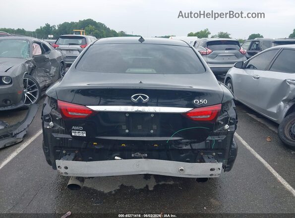 JN1CV7AR9JM280356 2018 INFINITI Q50 Black 
