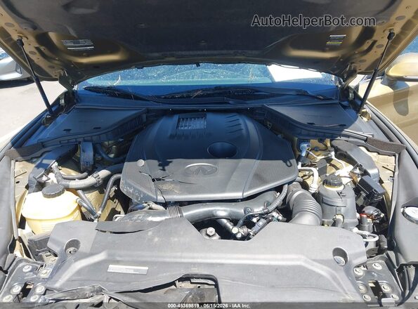 JN1CV7EK6JM200217 2018 INFINITI Q60 Gold Вид ззаду