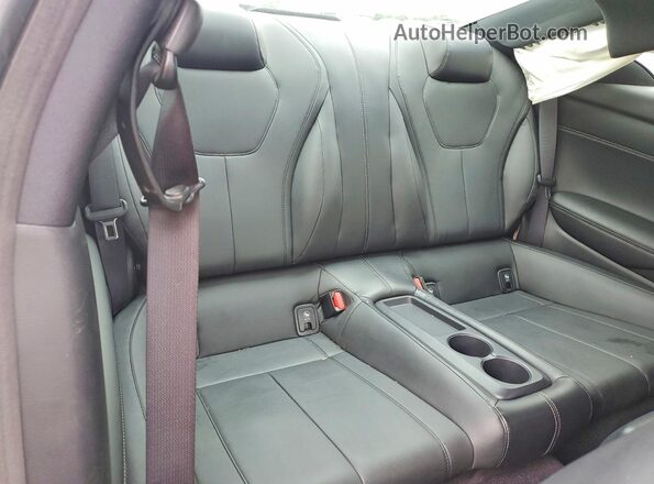 JN1CV7EK7JM200548 2018 INFINITI Q60 Black უკანა სავარძლების ხედი