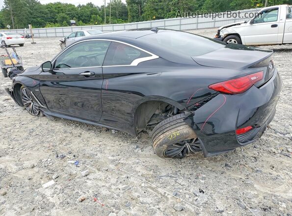 JN1CV7EK7JM200548 2018 INFINITI Q60 Black უკანა მარცხენა