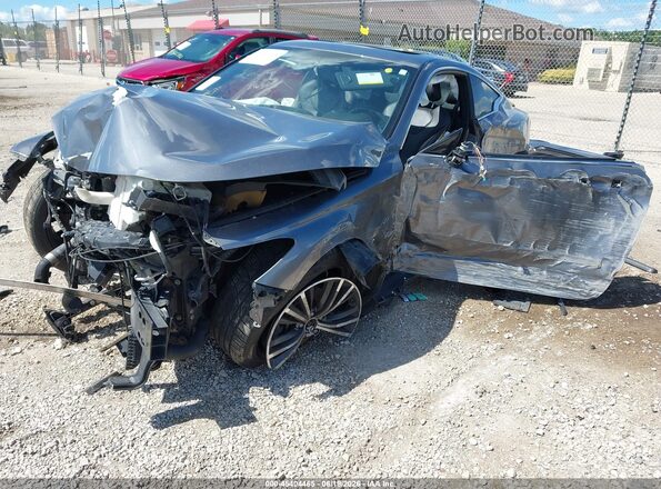 JN1CV7EL2HM320504 2017 INFINITI Q60 Серый Передняя левая четверть