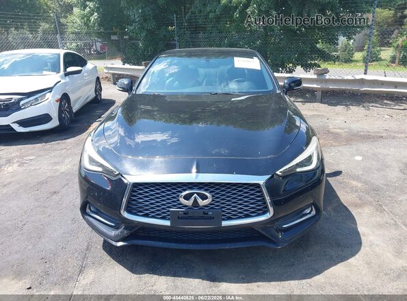 JN1CV7EL5HM321064 2017 INFINITI Q60 Black ხელსაწყოთა პანელის ხედი
