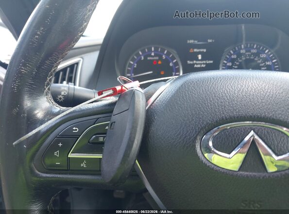 JN1CV7EL5HM321064 2017 INFINITI Q60 Black წინა პანელის ხედი