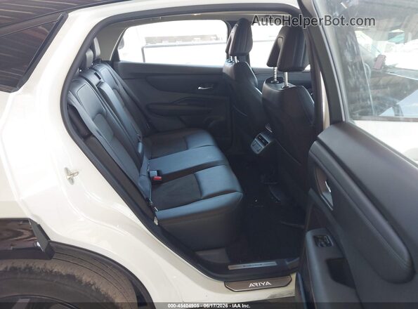 JN1DF0BB0PM709791 2023 NISSAN ARIYA White Vista de la etiqueta del VIN