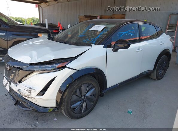 JN1DF0BB0PM709791 2023 NISSAN ARIYA White Vista tres cuartos delantera izquierda