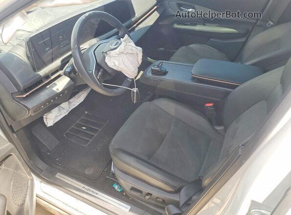 JN1DF0BB1PM707452 2023 NISSAN ARIYA White Widok wnętrza z przodu