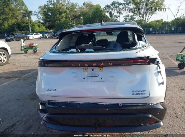 JN1DF0BB1PM708584 2023 NISSAN ARYIA White Вид спереду