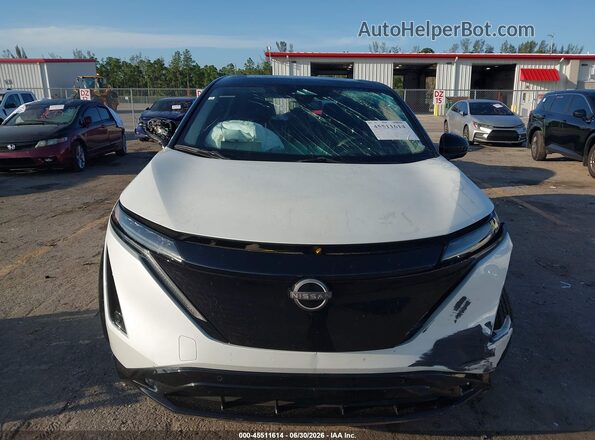 JN1DF0BB1PM708584 2023 NISSAN ARYIA White Вид задньої частини салону