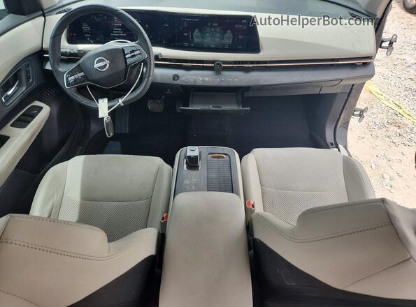 JN1DF0BB1RM733973 2024 NISSAN ARIYA Black Առջևի վահանակի տեսք