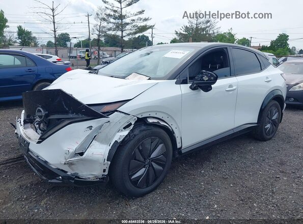 JN1DF0BB1RM742852 2024 NISSAN ARIYA White Vista tres cuartos delantera izquierda