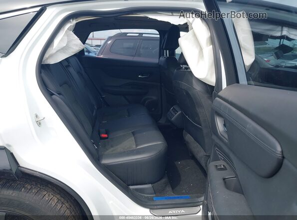 JN1DF0BB1RM742852 2024 NISSAN ARIYA White Vista de la etiqueta del VIN