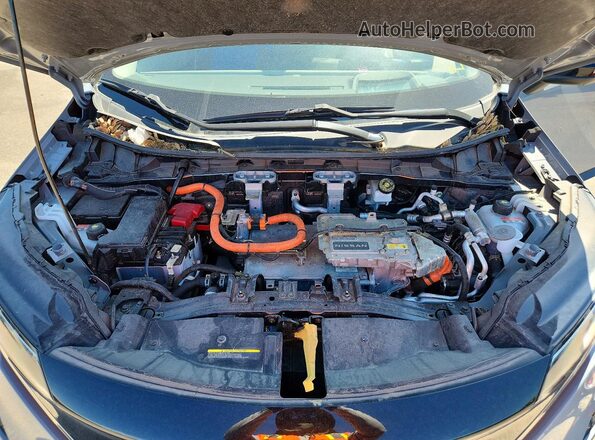 JN1DF0BB5PM704036 2023 NISSAN ARIYA Gray Вид підкапотного простору