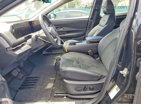 JN1DF0BB5RM737637 2024 NISSAN ARIYA Gray წინა სალონის ხედი