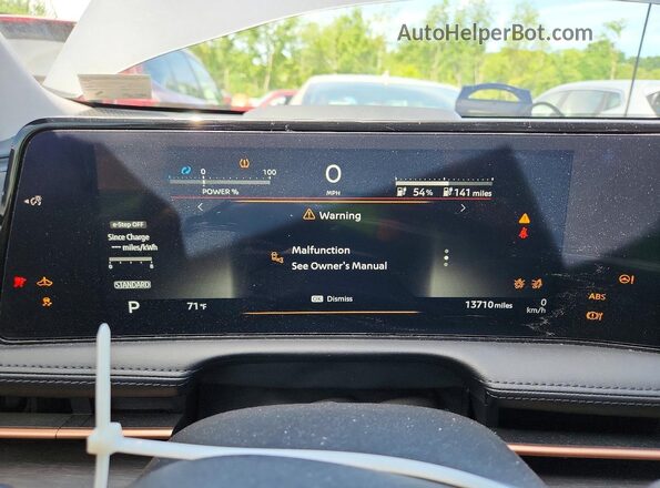 JN1DF0BB6RM731992 2024 NISSAN ARIYA Gray Instrument cluster view