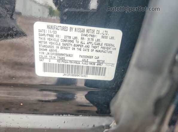 JN1DF0BB9RM734921 2024 NISSAN ARIYA Black 
