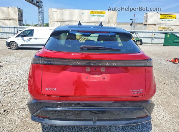 JN1DF0CD0RM737738 2024 NISSAN ARIYA Red Vista trasera
