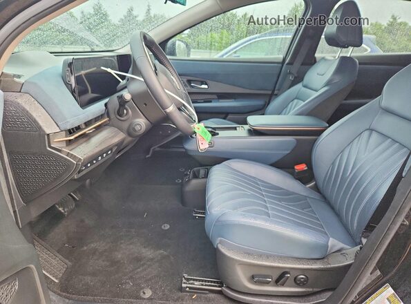 JN1DF0CD3PM701216 2023 NISSAN ARIYA Black Вид салону спереду