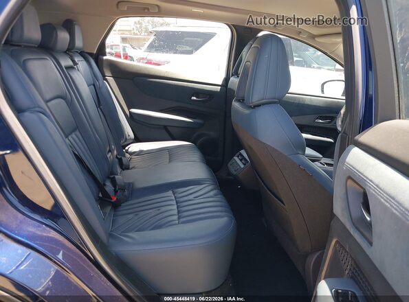 JN1DF0CD3PM706884 2023 NISSAN ARIYA Dark Blue Widok naklejki z numerem VIN