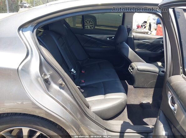 JN1EV7AP0HM740053 2017 INFINITI Q50 Gray Widok naklejki z numerem VIN