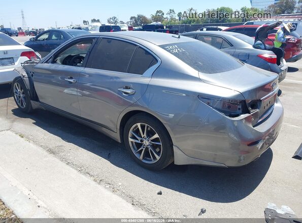 JN1EV7AP0HM740053 2017 INFINITI Q50 Gray Tył lewy