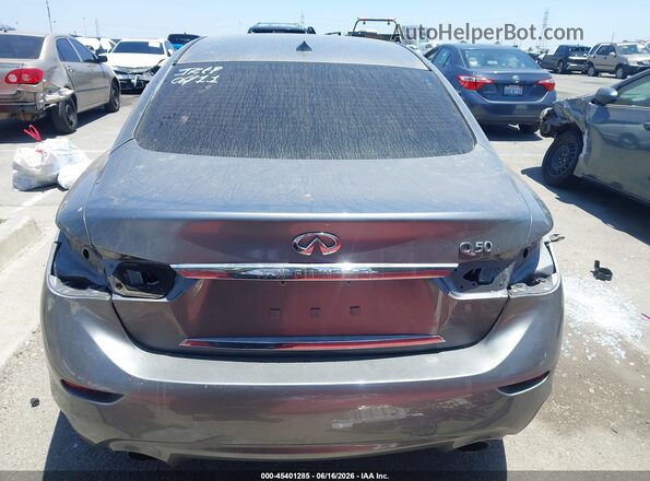JN1EV7AP0HM740053 2017 INFINITI Q50 Gray 