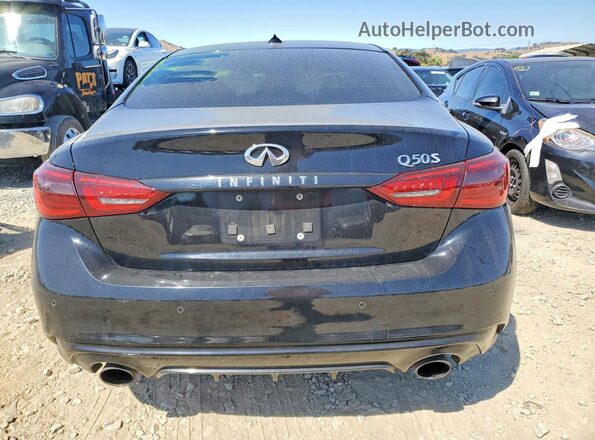 JN1EV7AP0JM352939 2018 INFINITI Q50 Black Vista trasera
