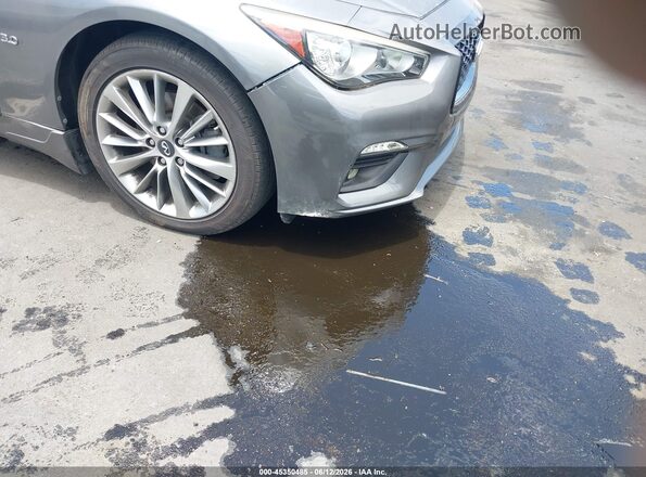 JN1EV7AP0JM366744 2018 INFINITI Q50 Gray 