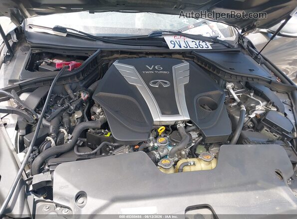 JN1EV7AP0JM366744 2018 INFINITI Q50 Gray Вид ззаду