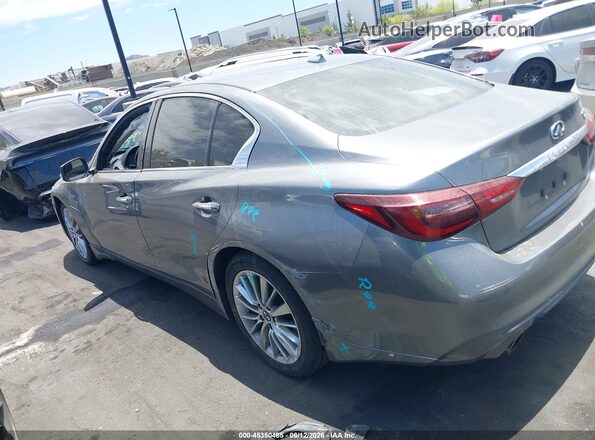 JN1EV7AP0JM366744 2018 INFINITI Q50 Gray 