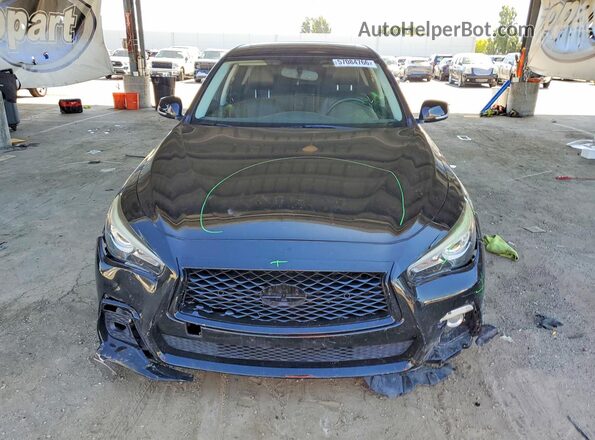 JN1EV7AP0JM591150 2018 INFINITI Q50 Black Widok z przodu