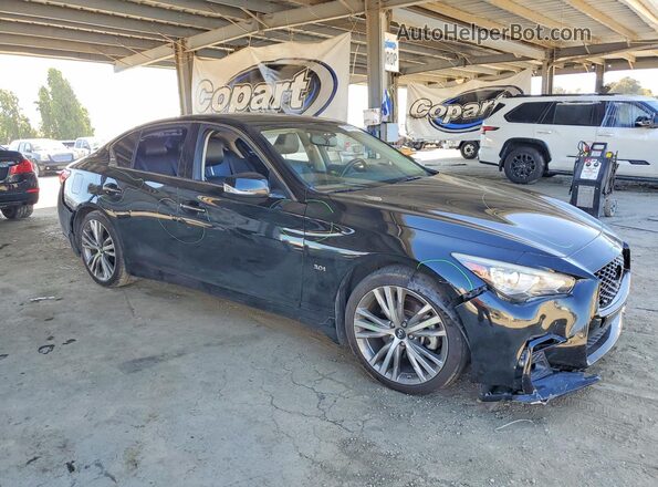 JN1EV7AP0JM591150 2018 INFINITI Q50 Black Przód prawy