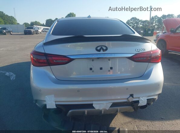 JN1EV7AP0KM510844 2019 INFINITI Q50 Silver 