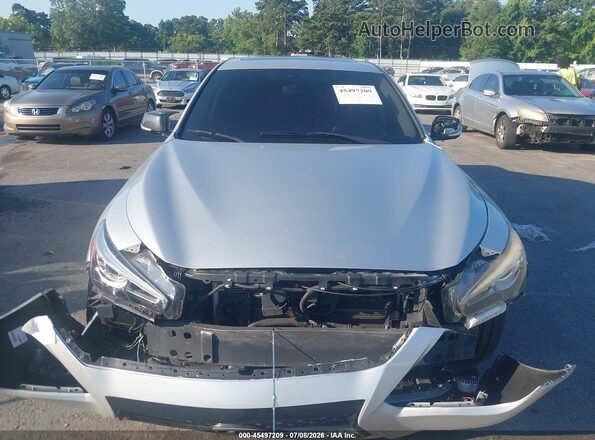 JN1EV7AP0KM510844 2019 INFINITI Q50 Silver წინა პანელის ხედი