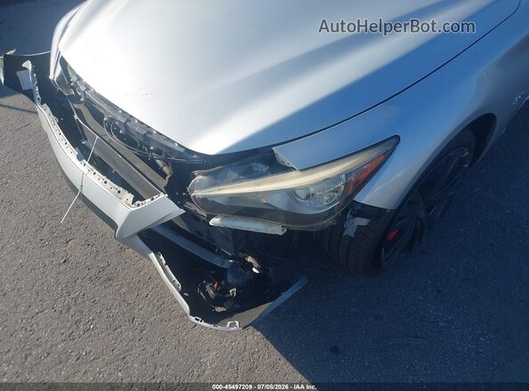 JN1EV7AP0KM510844 2019 INFINITI Q50 Silver 