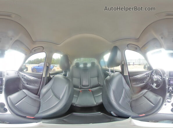 JN1EV7AP0LM205605 2020 INFINITI Q50 White Vista de la etiqueta del VIN