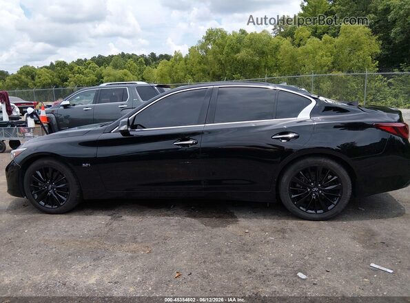 JN1EV7AP0LM205782 2020 INFINITI Q50 Black Սալոնի 360 աստիճան տեսք