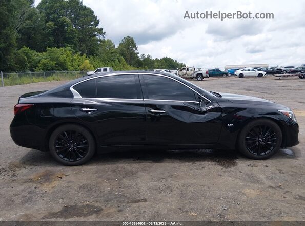 JN1EV7AP0LM205782 2020 INFINITI Q50 Black Սալոնի հետևի տեսք
