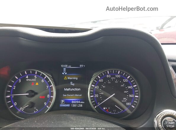 JN1EV7AP1HM732267 2017 INFINITI Q50 Brown Rear seats view