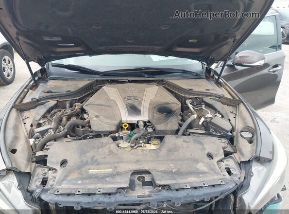JN1EV7AP1HM732267 2017 INFINITI Q50 Brown Rear view