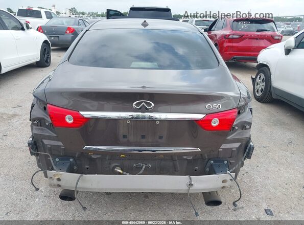 JN1EV7AP1HM732267 2017 INFINITI Q50 Brown 